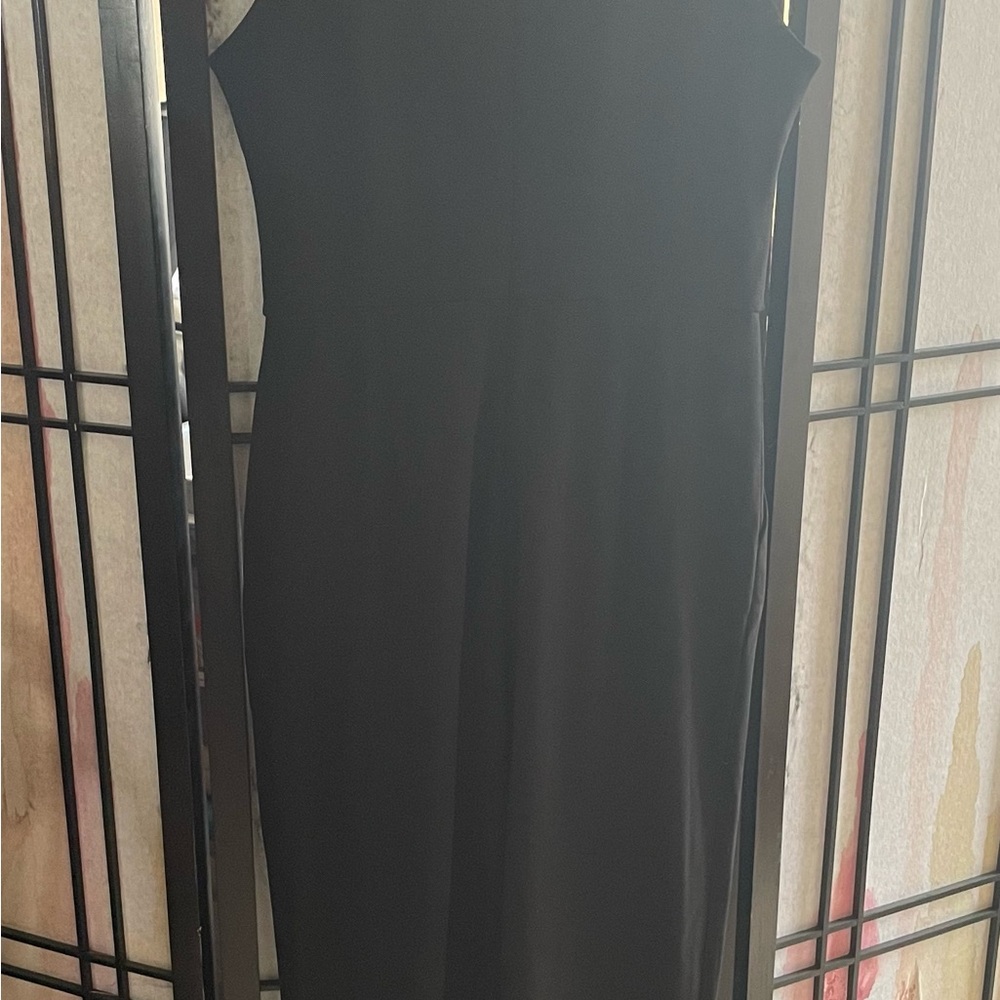 Elegant Black Sleeveless Jumpsuit